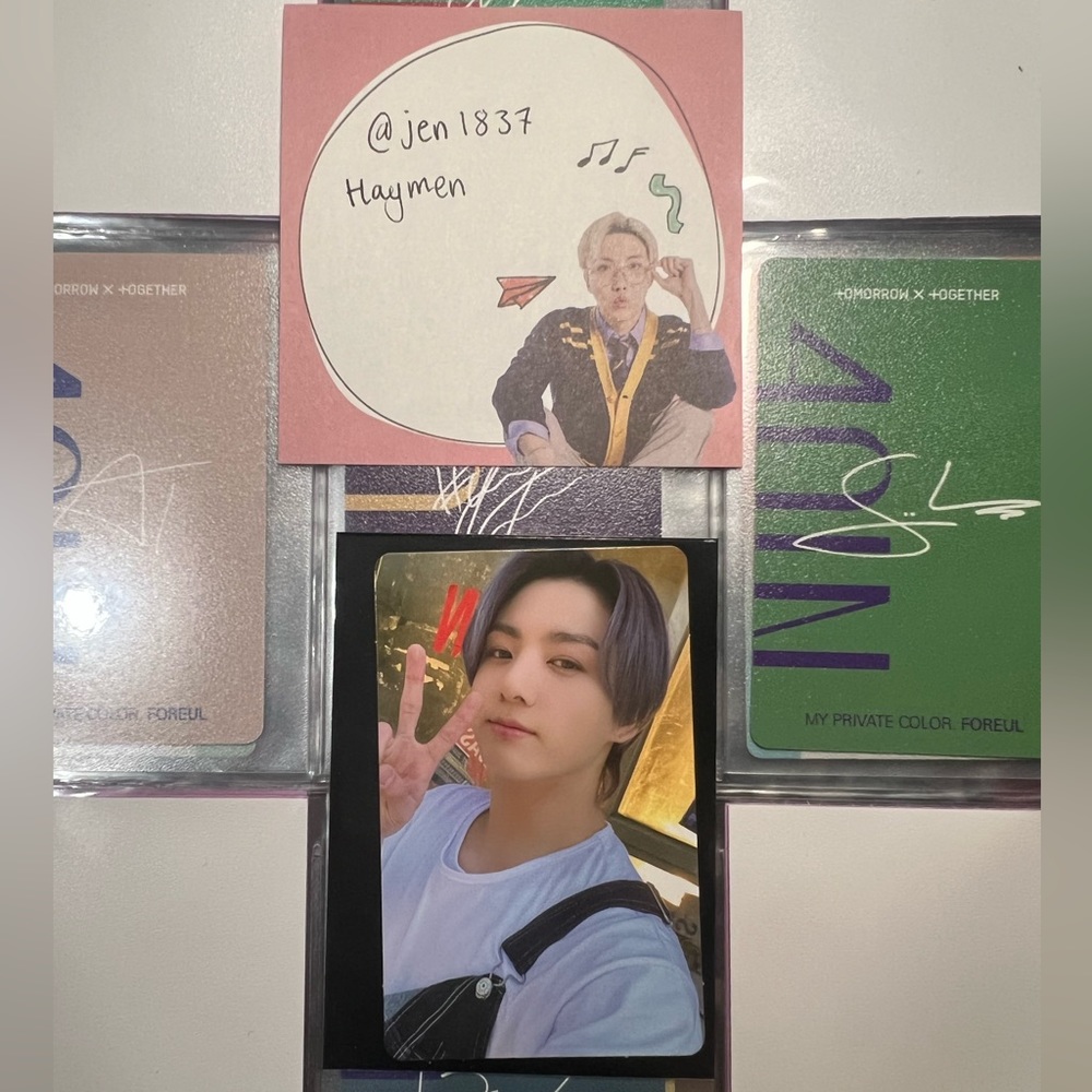 BTS official Jungkook butter weverse Photocard